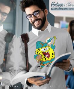 Miami Dolphin Football Spongebob Shirt 4 Miami Dolphin Football Spongebob Sweatshirt