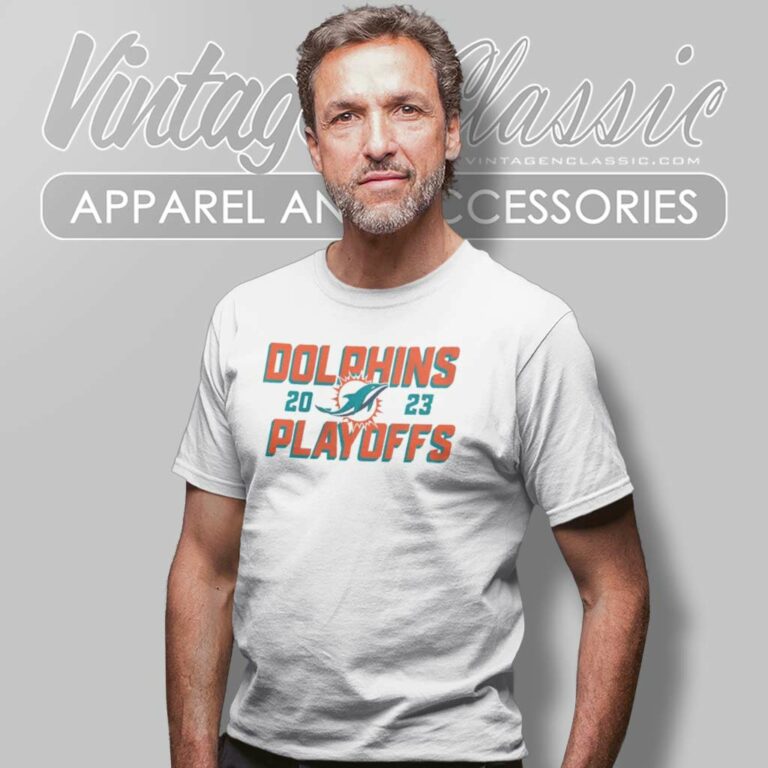 Miami Dolphins 2023 Nfl Playoffs Iconic T Shirt Miami Dolphins 2023 Nfl Playoffs Iconic T Shirt