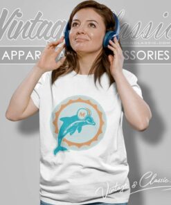 Miami Dolphins 66 Logo Nfl Women TShirt