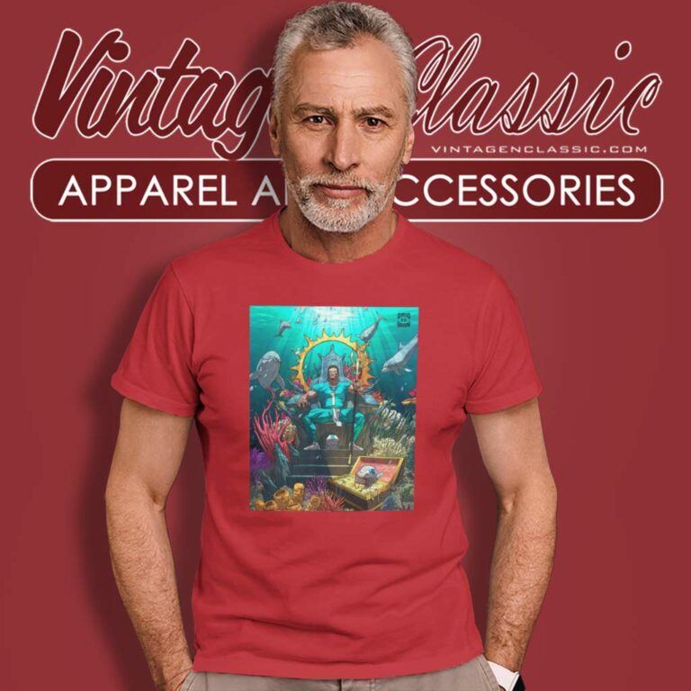 Miami Dolphins Aquaman Lost Kingdom Art T Shirt Miami Dolphins Aquaman Lost Kingdom Art T Shirt