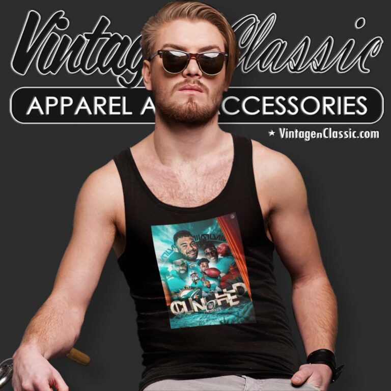 Miami Dolphins Back To The Playoffs Poster Tank Top Racerback Miami Dolphins Back To The Playoffs Poster Tank Top Racerback