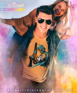 Miami Dolphins Boba Fett Star Wars V Neck TShirt
