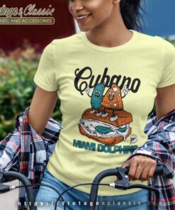 Miami Dolphins Cubano Women TShirt