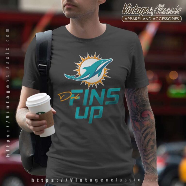 Miami Dolphins Fins Up T Shirt Miami Dolphins Fins Up T Shirt