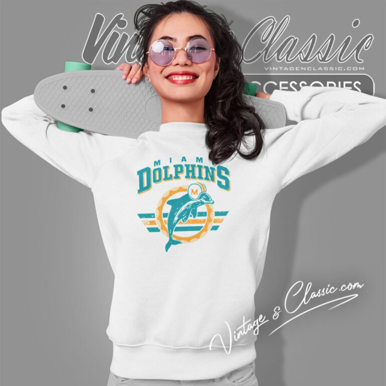 Miami Dolphins Football Logo Sweatshirt Miami Dolphins Football Logo Sweatshirt