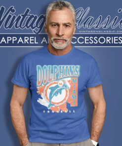 Miami Dolphins Football Vintage T Shirt