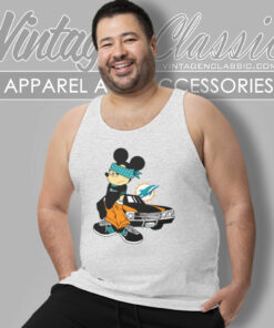 Miami Dolphins Gangster Mickey Tank Top Racerback