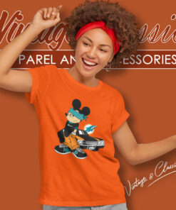 Miami Dolphins Gangster Mickey Women T Shirt