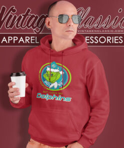 Miami Dolphins Grinch I Hate People Hoodie