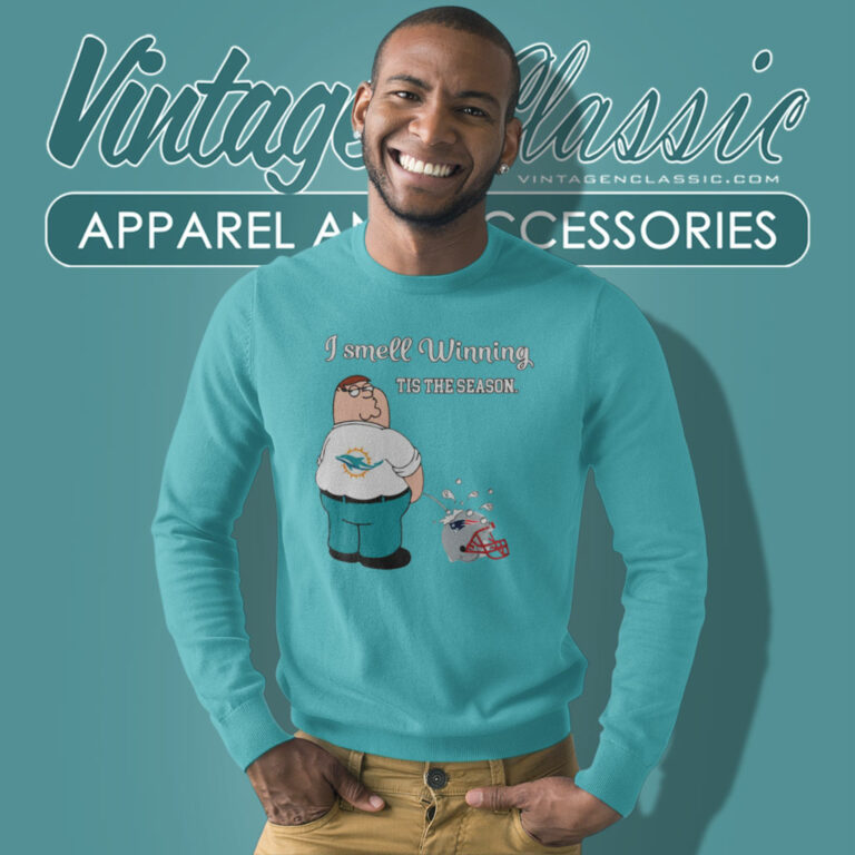 Miami Dolphins I Smell Winning Sweatshirt Miami Dolphins I Smell Winning Sweatshirt