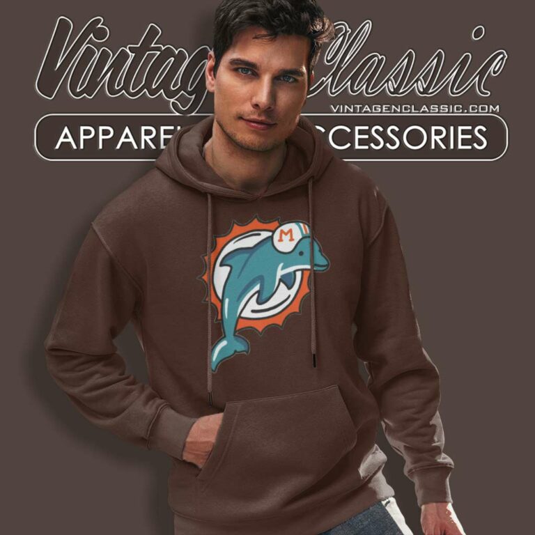 Miami Dolphins Mascot Hoodie Miami Dolphins Mascot Hoodie