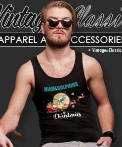 Miami Dolphins Merry Christmas Shirt 5 Miami Dolphins Merry Christmas Tank Top Racerback