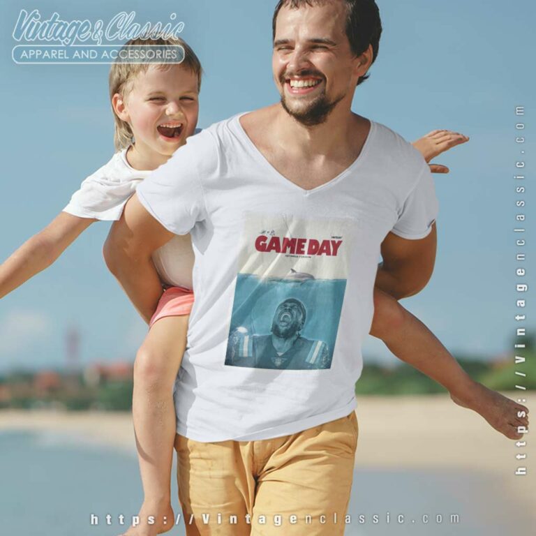 Miami Dolphins New England Patriots Jaws Verizon Game Day V Neck TShirt Miami Dolphins New England Patriots Jaws Verizon Game Day V Neck TShirt