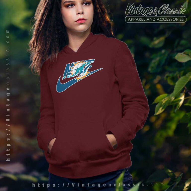 Nike Logo Miami Dolphins Hoodie Nike Logo Miami Dolphins Hoodie