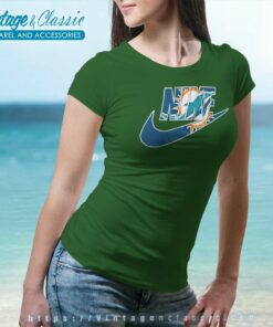 Nike Logo Miami Dolphins Shirt 6 Nike Logo Miami Dolphins Women TShirt