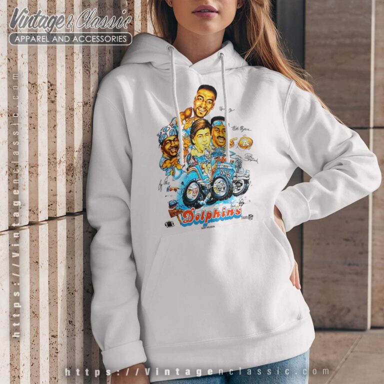 Miami Dolphins Player Caricature Hoodie Miami Dolphins Player Caricature Hoodie