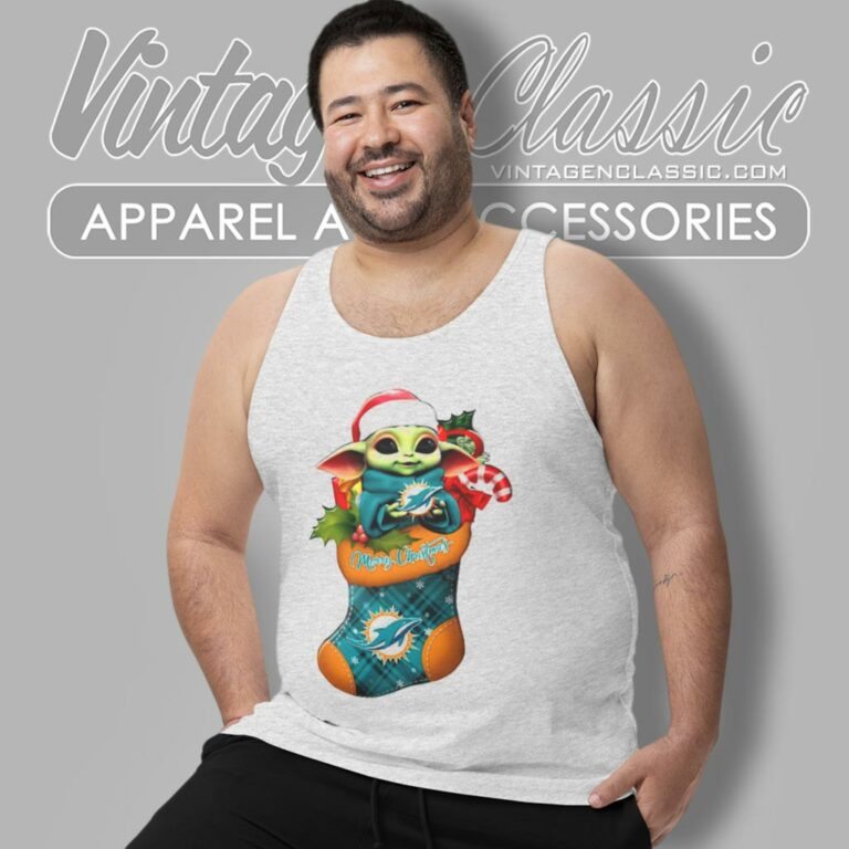 Miami Dolphins Shirt Baby Yoda Hug Ornament Merry Christmas Tank Top Racerback Miami Dolphins Shirt Baby Yoda Hug Ornament Merry Christmas Tank Top Racerback