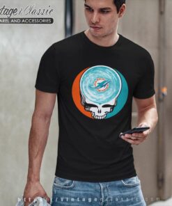 Miami Dolphins Shirt Nfl Grateful Dead Logo T Shirt