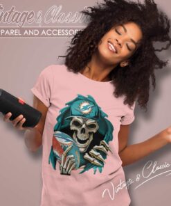 Miami Dolphins Skullbong Women TShirt