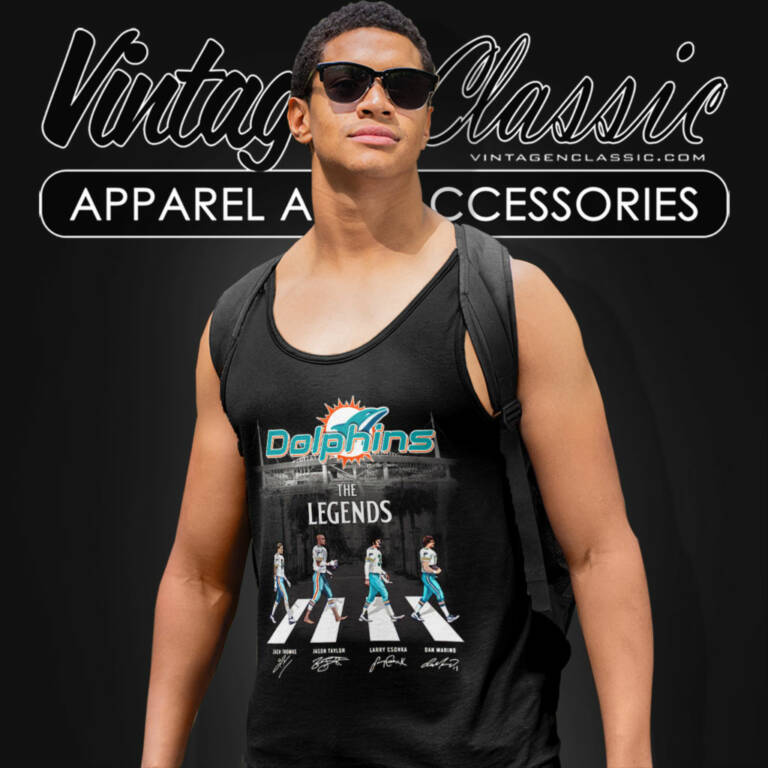 Miami Dolphins The Legends Signature Tank Top Racerback Miami Dolphins The Legends Signature Tank Top Racerback