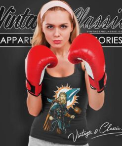 Miami Dolphins Thor Superhero Avenger Tank Top Racerback