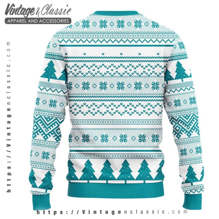 Miami Dolphins Tree Ugly Christmas Sweater back Ugly Sweater Miami Dolphins Tree Ugly Christmas Sweater back Ugly Sweater