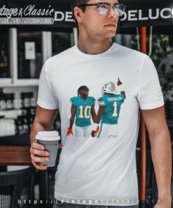 Miami Dolphins Tyreek Hill And Tua Tagovailoa T Shirt