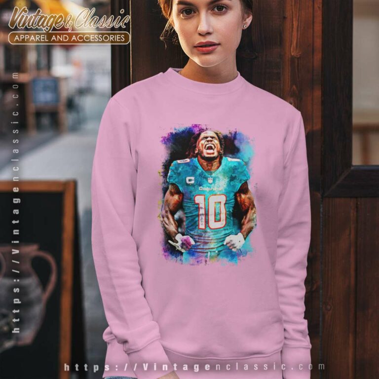 Miami Dolphins Tyreek Hill Football Sweatshirt Miami Dolphins Tyreek Hill Football Sweatshirt