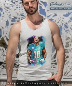Miami Dolphins Tyreek Hill Football Shirt 4 Miami Dolphins Tyreek Hill Football Tank Top Racerback