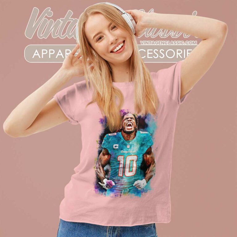 Miami Dolphins Tyreek Hill Football Women TShirt Miami Dolphins Tyreek Hill Football Women TShirt