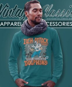 Miami Dolphins Zach Attack Thomas Long Sleeve Tee
