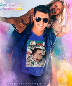 Miami Dolphins Zach Thomas 2023 V Neck TShirt