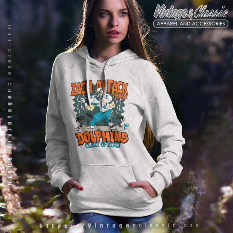 Miami Dolphins Zach Thomas Class Of 2023 Hoodie Miami Dolphins Zach Thomas Class Of 2023 Hoodie