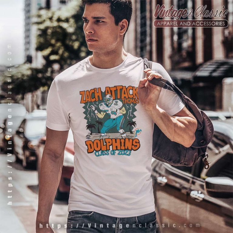Miami Dolphins Zach Thomas Class Of 2023 T Shirt Miami Dolphins Zach Thomas Class Of 2023 T Shirt