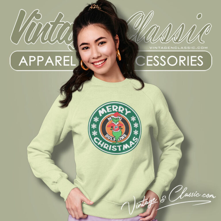 Miami Grinch Merry Christmas Sweatshirt Miami Grinch Merry Christmas Sweatshirt