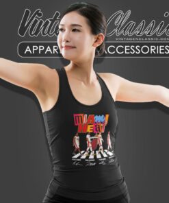 Miami Heat Abbey Road Signatures Tank Top Racerback