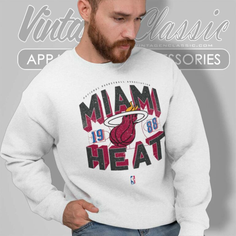 Miami Heat Court Premium Sweatshirt Miami Heat Court Premium Sweatshirt