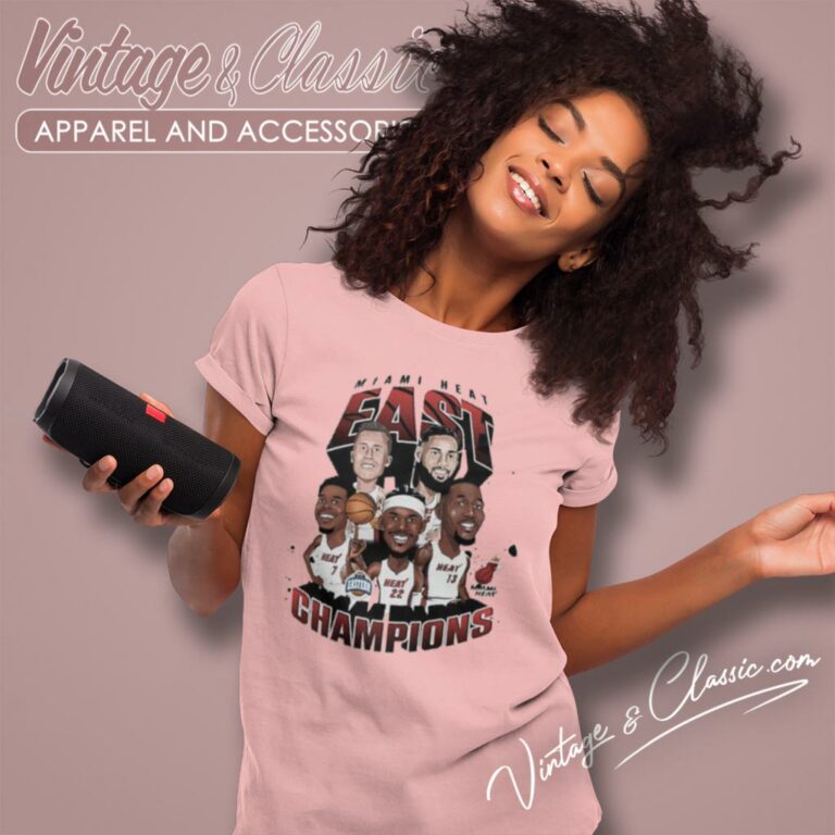 Miami Heat East Champions Women T Shirt Miami Heat East Champions Women T Shirt