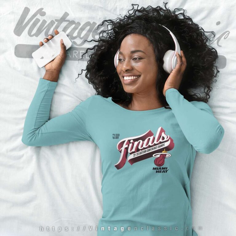 Miami Heat Eastern Conference Champion Finals Long Sleeve Tee Miami Heat Eastern Conference Champion Finals Long Sleeve Tee
