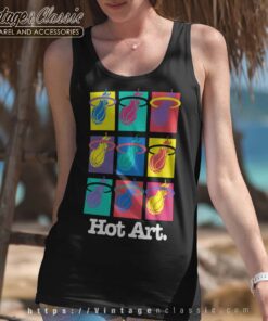 Miami Heat Hot Art Warhol Tank