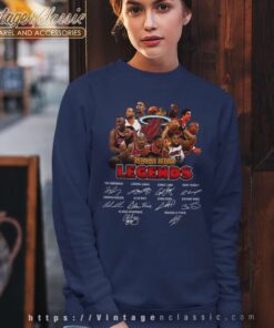 Miami Heat Legends Signatures Sweatshirt