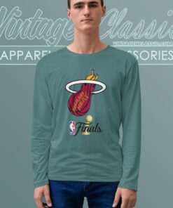 Miami Heat Nba Finals Logo Long Sleeve Tee