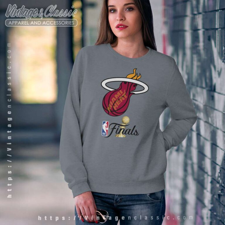 Miami Heat Nba Finals Logo Sweatshirt Miami Heat Nba Finals Logo Sweatshirt