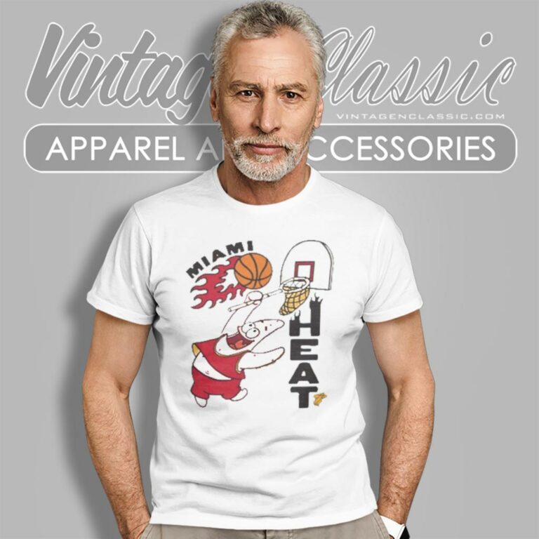 Miami Heat Patrick Spongebob T Shirt Miami Heat Patrick Spongebob T Shirt