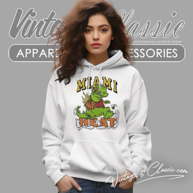 Miami Heat Rugrats Reptar Hoodie Miami Heat Rugrats Reptar Hoodie
