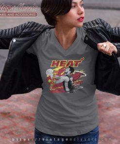 Miami Heat Shirt Nba Jimmy Butler Graphic V Neck TShirt 1