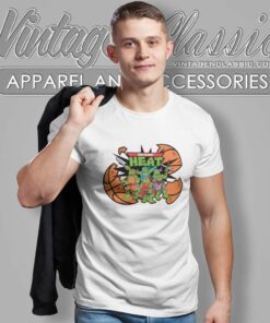 Miami Heat X Teenage Mutant Ninja Turtles T Shirt