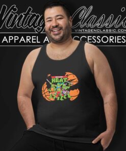 Miami Heat X Teenage Mutant Ninja Turtles Tank Top Racerback