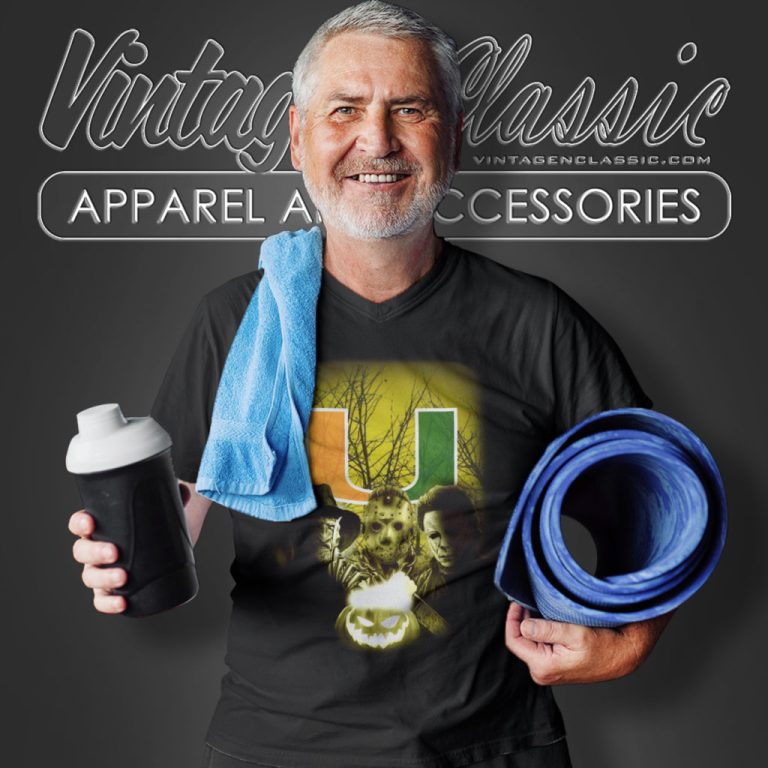 Miami Hurricanes Shirt The Stab Four Halloween Pumpkin V Neck TShirt Miami Hurricanes Shirt The Stab Four Halloween Pumpkin V Neck TShirt