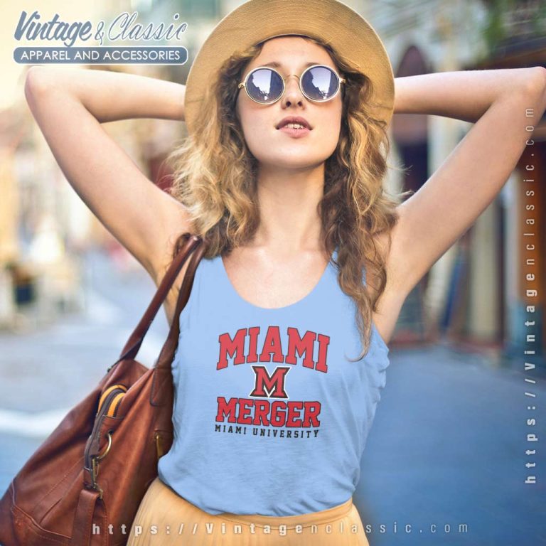 Miami Mergers Miami University Tank Top Racerback Miami Mergers Miami University Tank Top Racerback